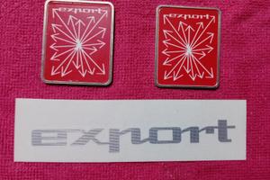 MINI COOPER INNOCENTI EXPORT BADGE ROSSI