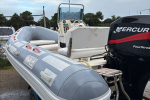 Gommone motore e carrello