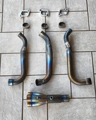 Collettori in titanio Triumph street triple 765