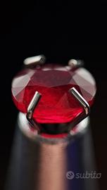 Rubino 1.23 ct  Certificato non trattato