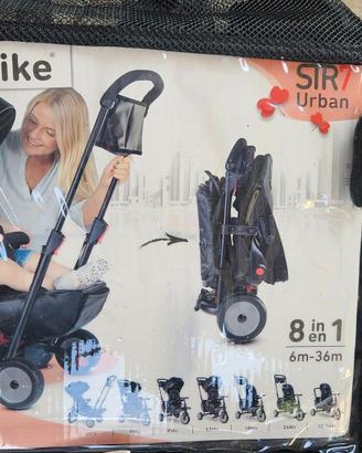 SmarTrike 8in1 passeggini triciclo + Buddy Board
