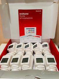 Set 10 valvole termostatiche + supporto Honeywell