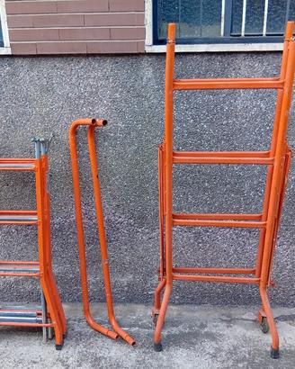 Trabattello più scala di sicurezza