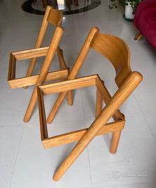 2 Sedie Stilwood mod. "IVA" - Arch. Pamio & Toso