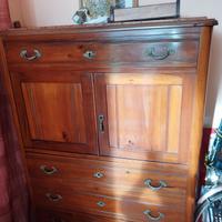 Comò e secrétaire antichi stile liberty 