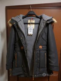 Parka Zara Trafaluc Donna M Nero Nuovo