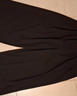 pantalone largo nero