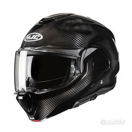 Casco modulare Hjc F100 - CARBON - Nero