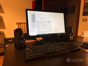 Postazione PC Gaming/Lavoro - Tutto incluso