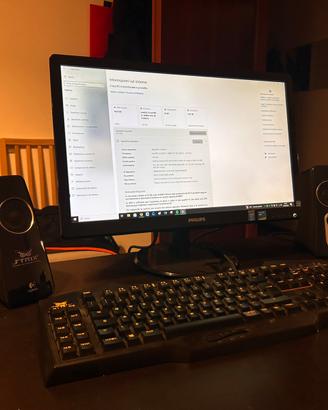Postazione PC Gaming/Lavoro - Tutto incluso