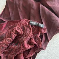 Foulard sottile Radà - Viola intenso - 112x25 cm