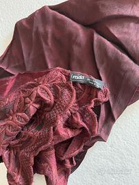 Foulard sottile Radà - Viola intenso - 112x25 cm