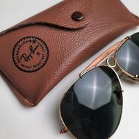 Ray-Ban occhiali B&L USA Shooter aviator 10k oro
