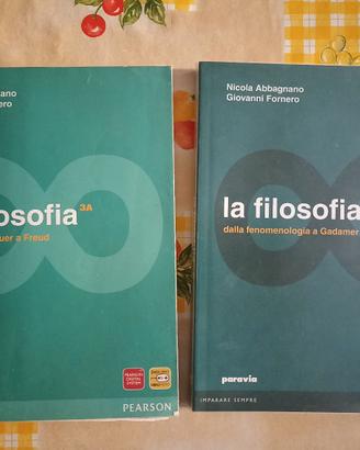 Libri liceo "la filosofia", Abbagnano e Fornero