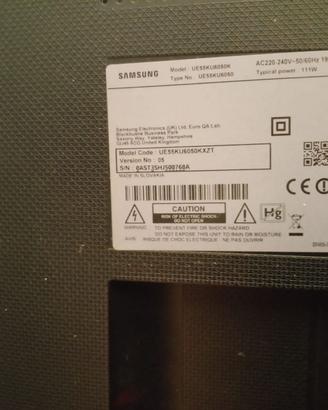 samsung smart tv 55 COME PEZZI RICAMBIO