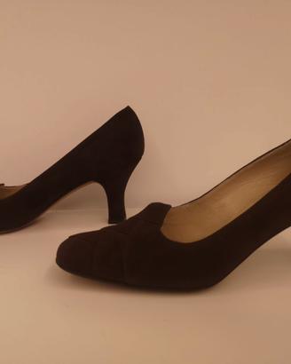 Decollete marroni marca Rosal misura 39