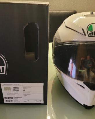 AGV Casco moto K5 S E2205 MONO - PEARL WHITE