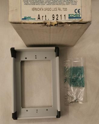 ELVOX 9211 - Cornice parapioggia a 1 modulo, grigi