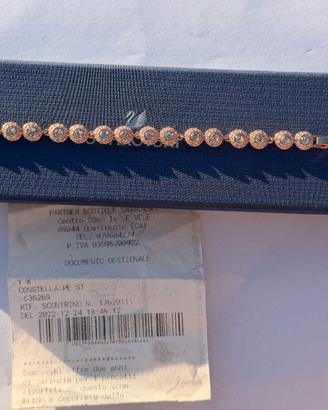 Bracciale Angelic Swarovski oro rosa