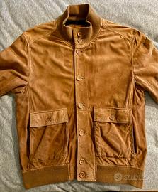 Giacca giubbotto 100% pelle renna