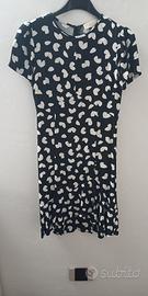 abito in crepe con volant Michael Kors taglia XXS