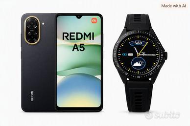 smartphone redmi A5+ SmartWatch rock S2