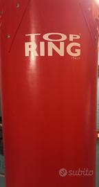 Sacco da box 30kg rosso Top Ring