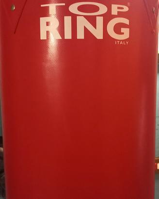 Sacco da box 30kg rosso Top Ring