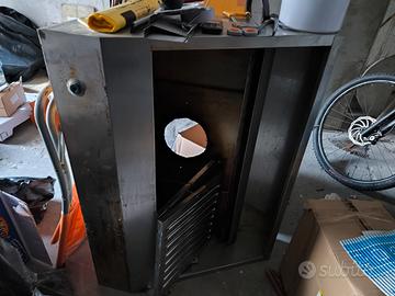 Cappa industriale per friggitrice