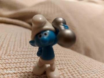 puffo con pesi sorpresa kinder