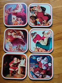 sottobicchieri Coca Cola set 6