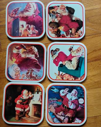 sottobicchieri Coca Cola set 6