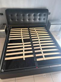 Letto matrinoniale con cassettone