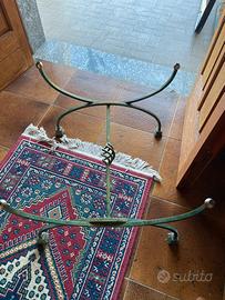 Tavolino ferro battuto