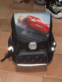 zaino scuola cars saetta mcqueen