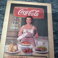 Set di cartolina illustrata tema Coca-Cola,