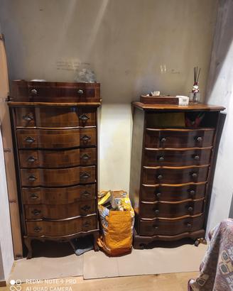 Settimini in legno anni 50