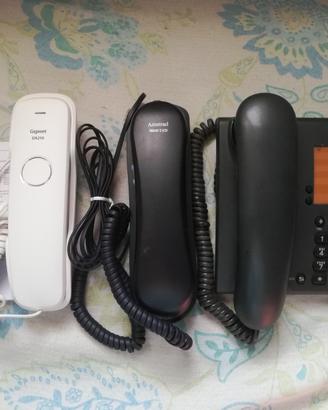 3 Telefoni (Amstrad, Gigaset, Siemens)