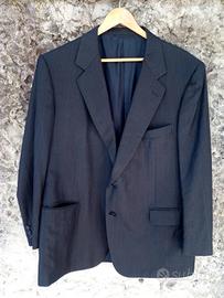 Giacca uomo XL/ 52 gessata, in lana "Lucchetta”