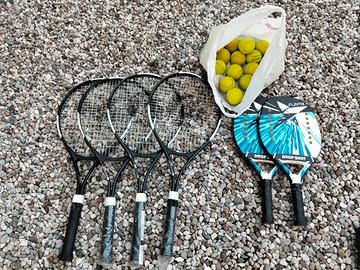 Racchette Tennis e Padel e palline dunlop
