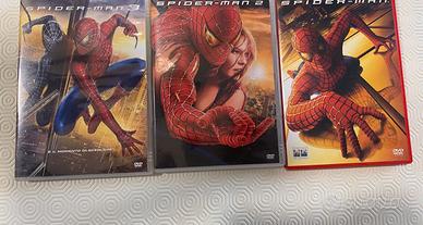 Spiderman DVD 1,2,3 Uomo Ragno