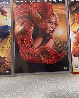 Spiderman DVD 1,2,3 Uomo Ragno