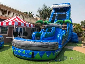 Scivolo Gonfiabile con Piscina x Bambini x Resort