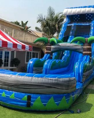 Scivolo Gonfiabile con Piscina x Bambini x Resort