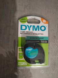Dymo nastro letratag verde 