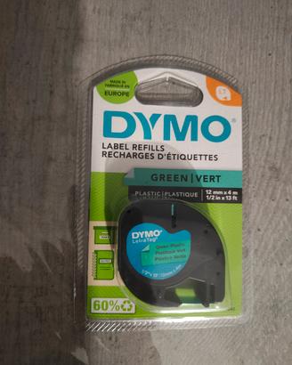 Dymo nastro letratag verde 