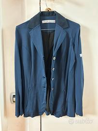 Giacca gara equitazione donna blu Animo