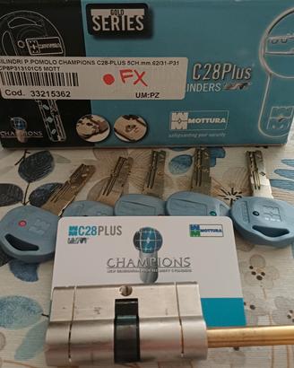 Cilindro Mottura Pomolo Champion C28 Plus