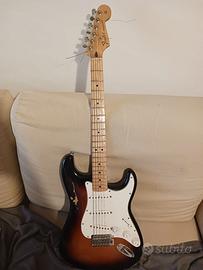 fender stratocaster maple standart mexico