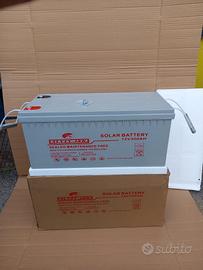 BATTERIA 300AH 12V AGM FOTOVOLTAICO PANNELLI ENERG